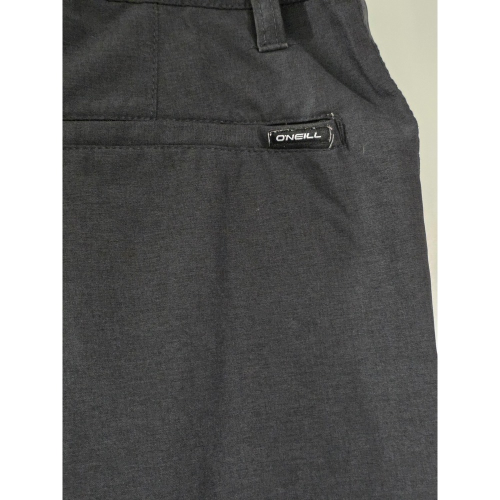 ONeill Hybrid Shorts Mens 36 Dark Gray Stretch Quick Dry Boardshorts Walkshorts - Picture 3 of 7
